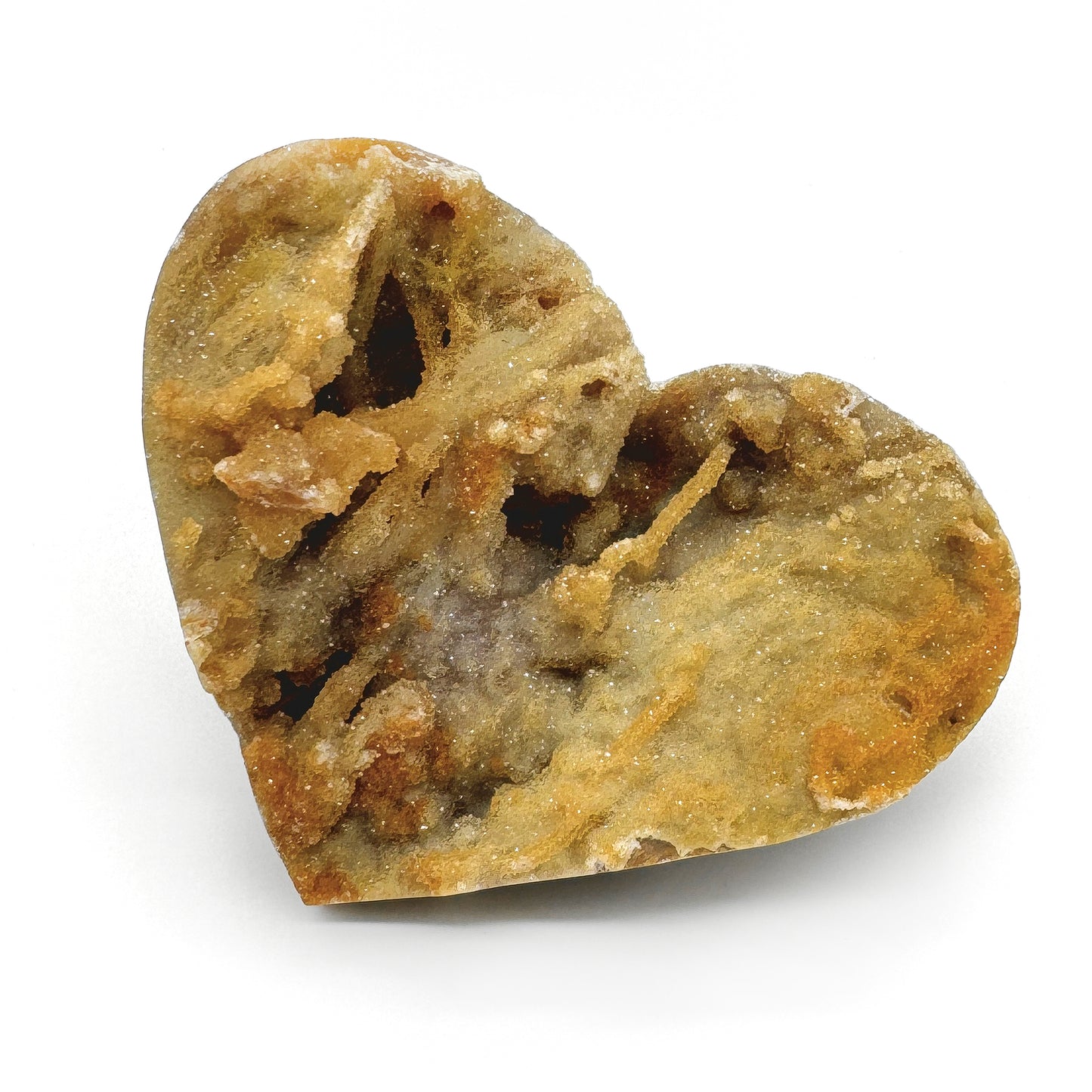 DRUZY CHALCEDONY Heart