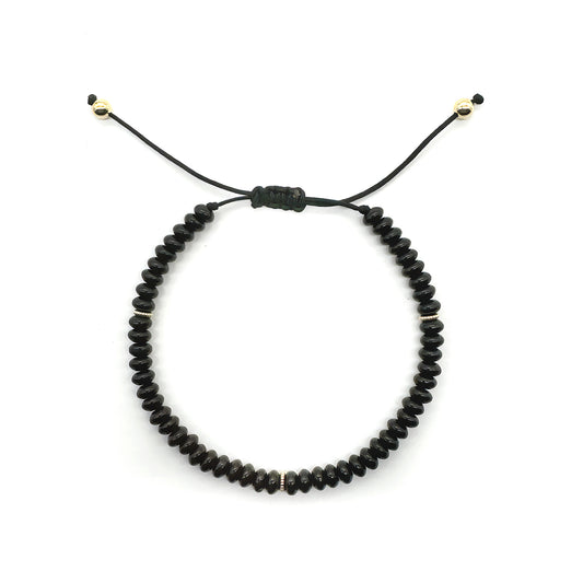 THE CUSTODIAN Crystal Bead Bracelet