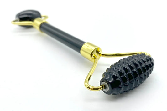 Rodillo facial de OBSIDIANA NEGRA