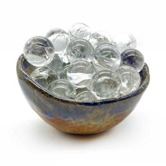 Esferas de cuarzo arcoíris ultra transparentes (juego de 3)