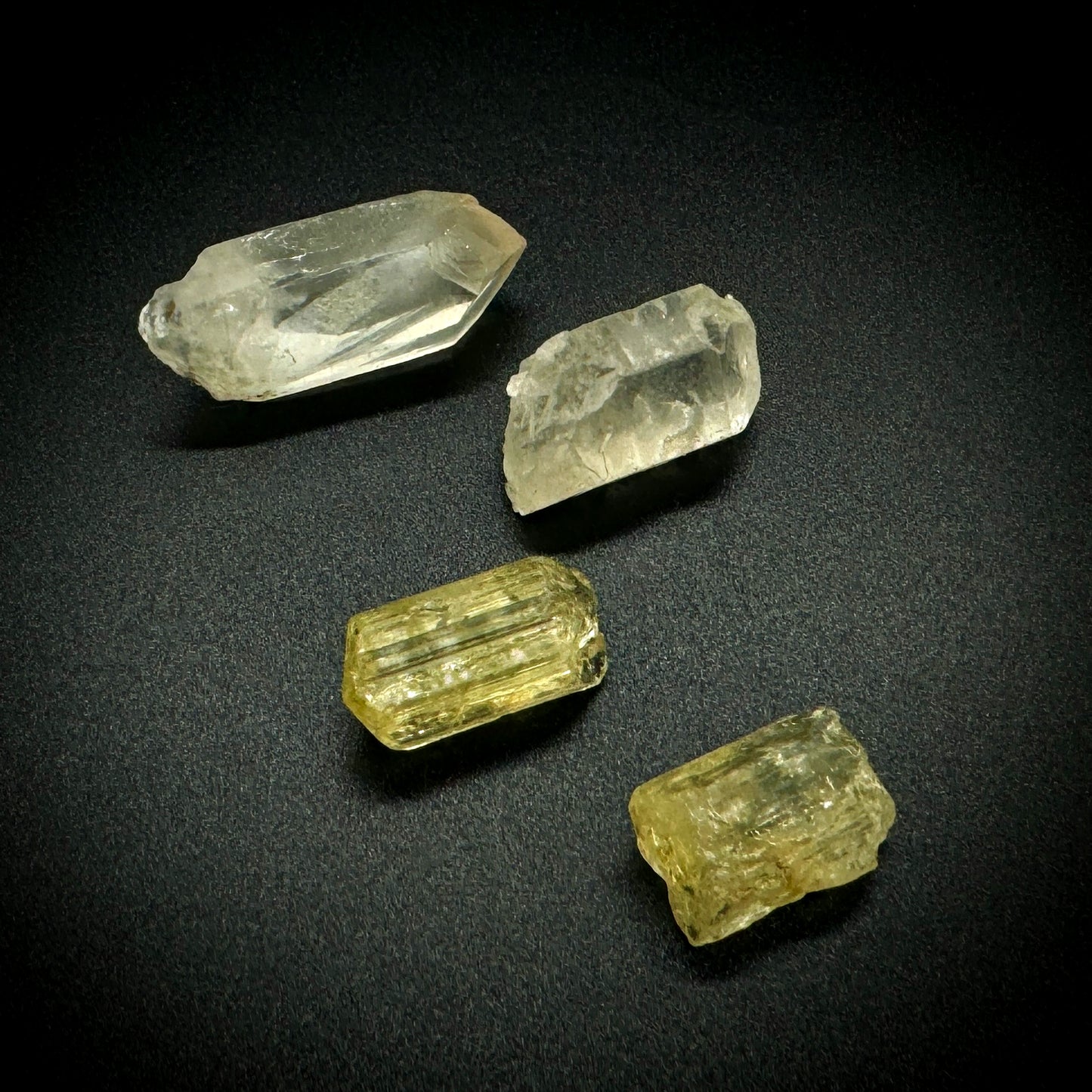 Crystal Collector: NIRVANA QUARTZ (x2) & SCAPOLITE (x2)