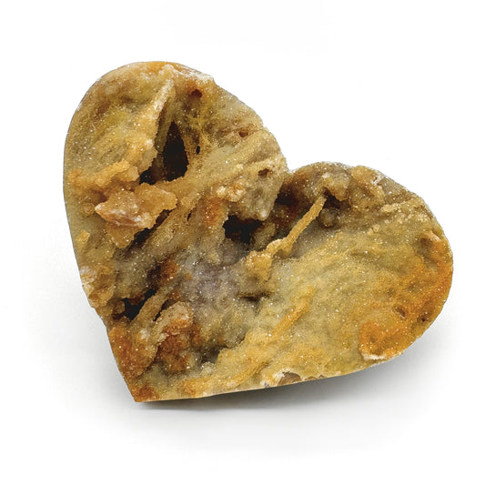 DRUZY CHALCEDONY Heart