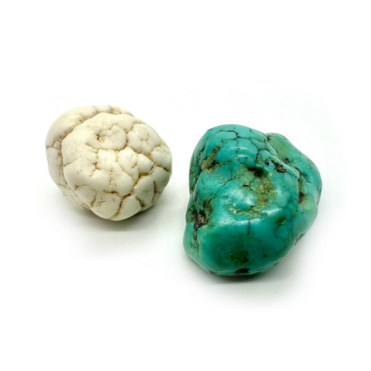 Crystal Collector: MAGNESITE & TURQUOISE (Set of 2)