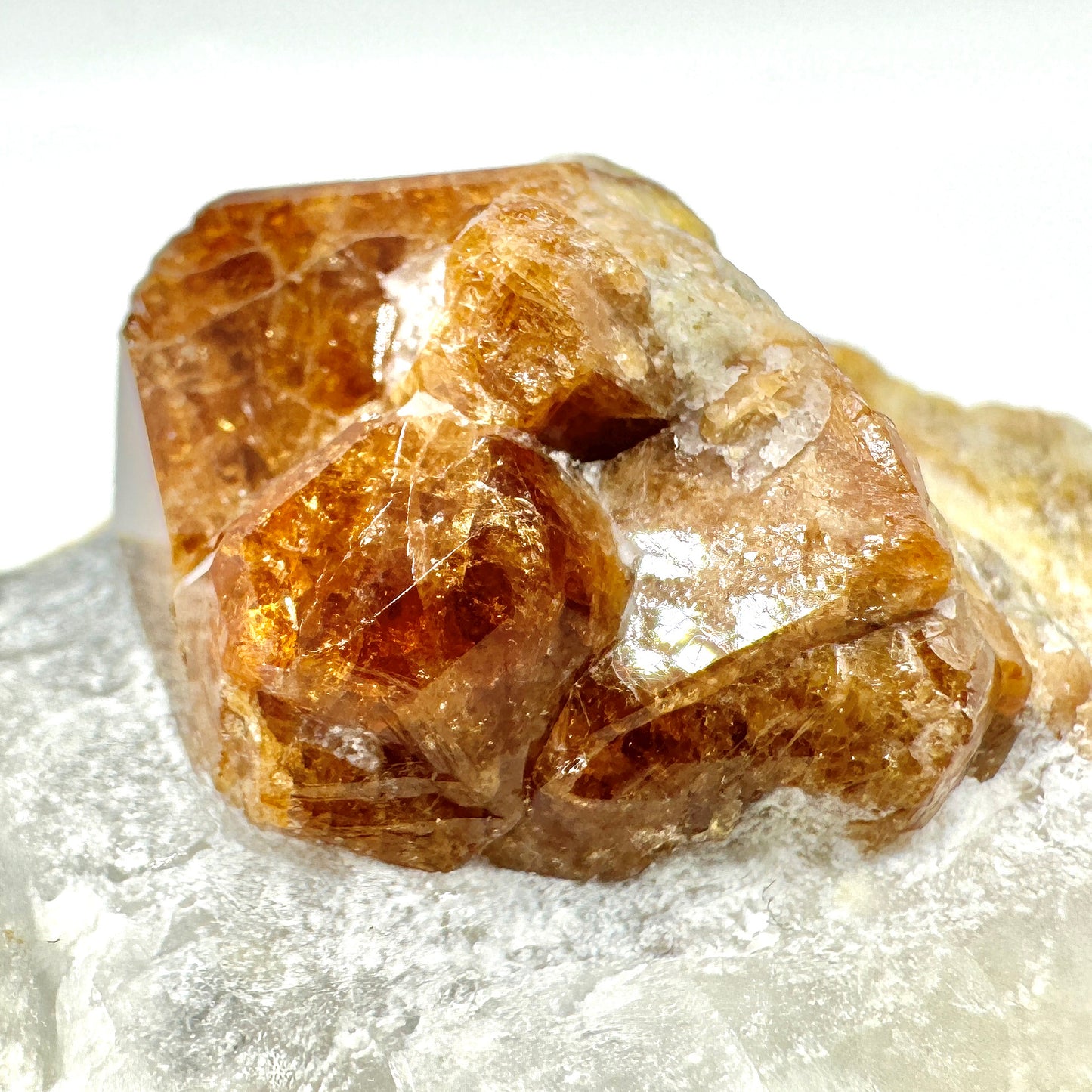ORANGE GARNET in Matrix
