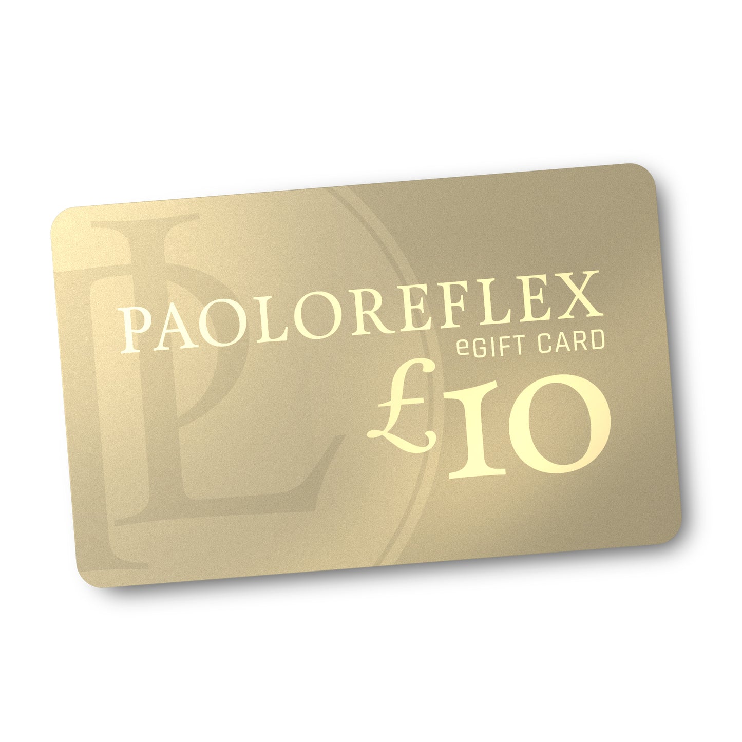 PAOLOREFLEX 电子礼品卡