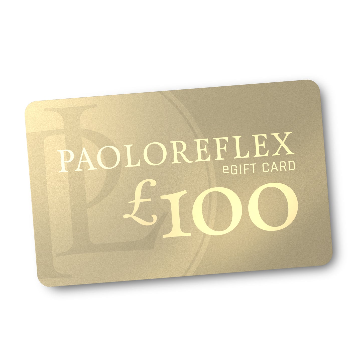 PAOLOREFLEX 电子礼品卡