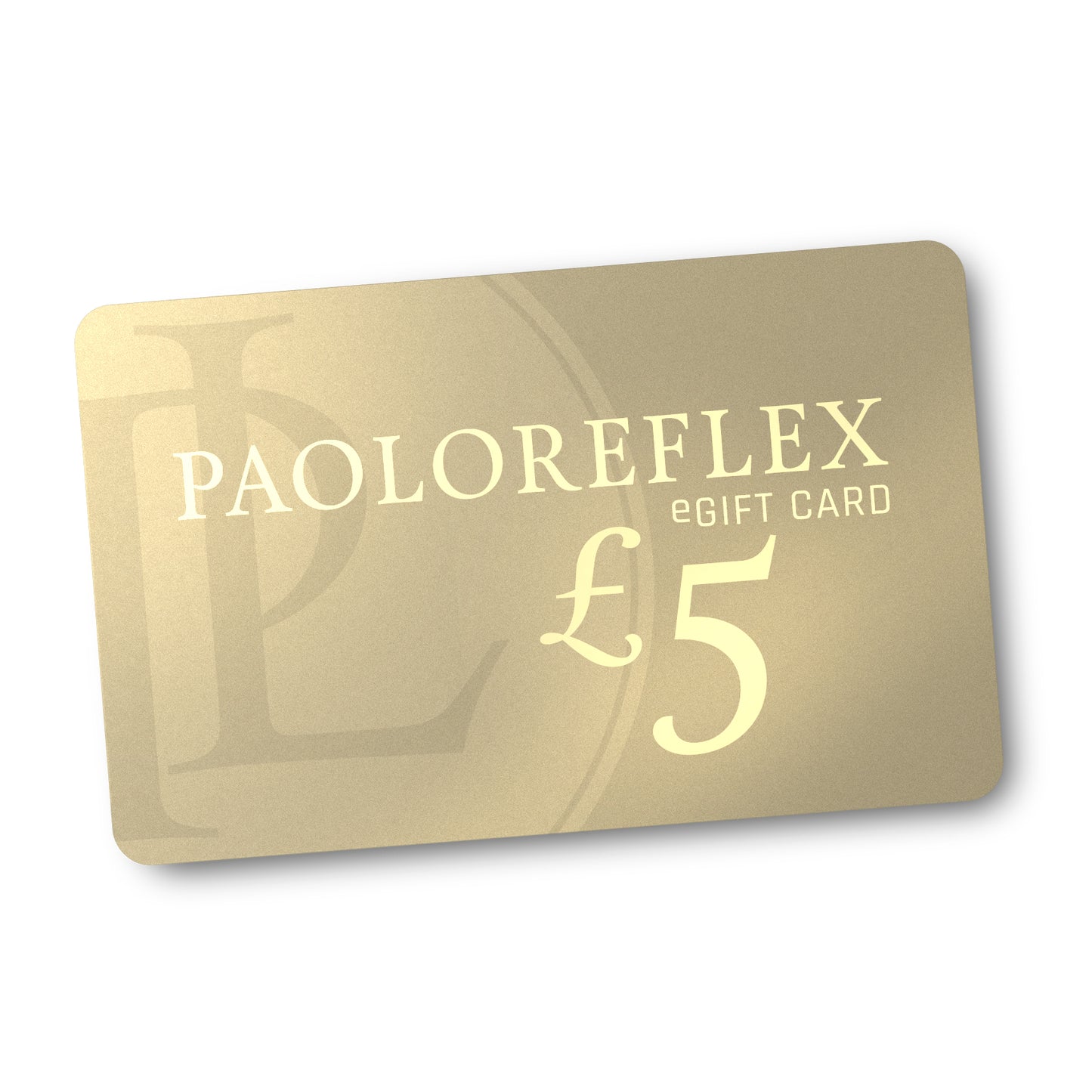 PAOLOREFLEX 电子礼品卡