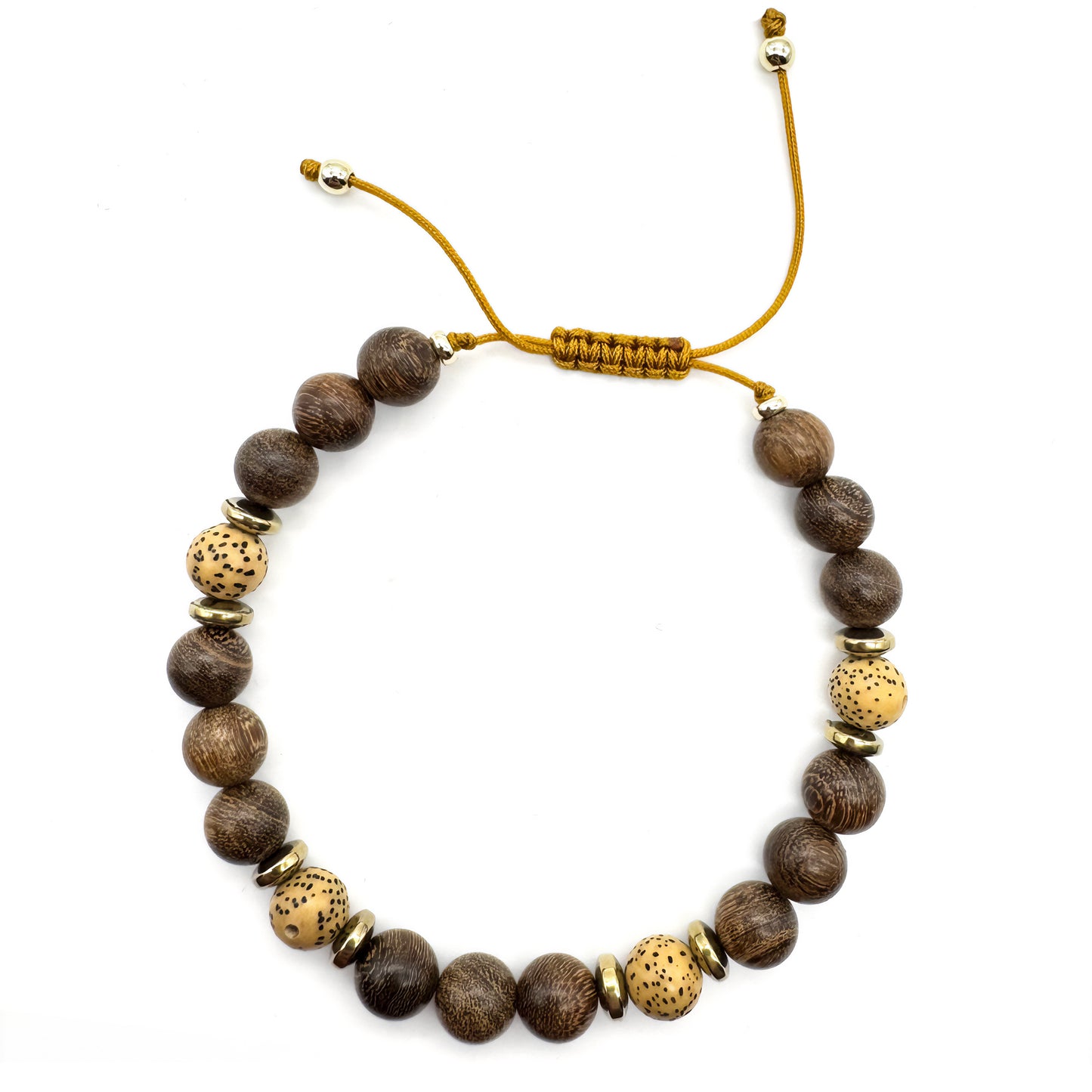 THE KEEPER Sacred Wooden Bead Bracelet