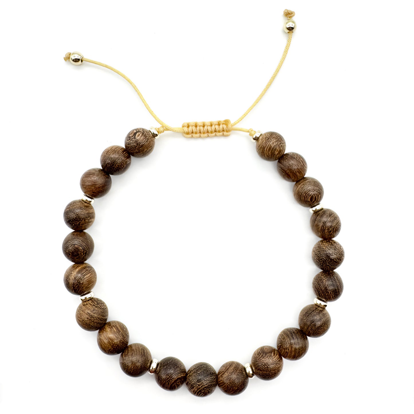 THE KEEPER Sacred Wooden Bead Bracelet