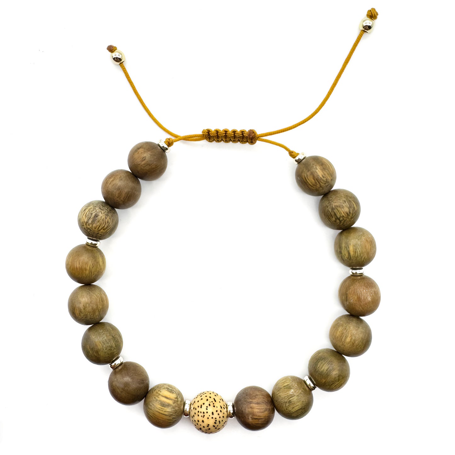 THE KEEPER Sacred Wooden Bead Bracelet