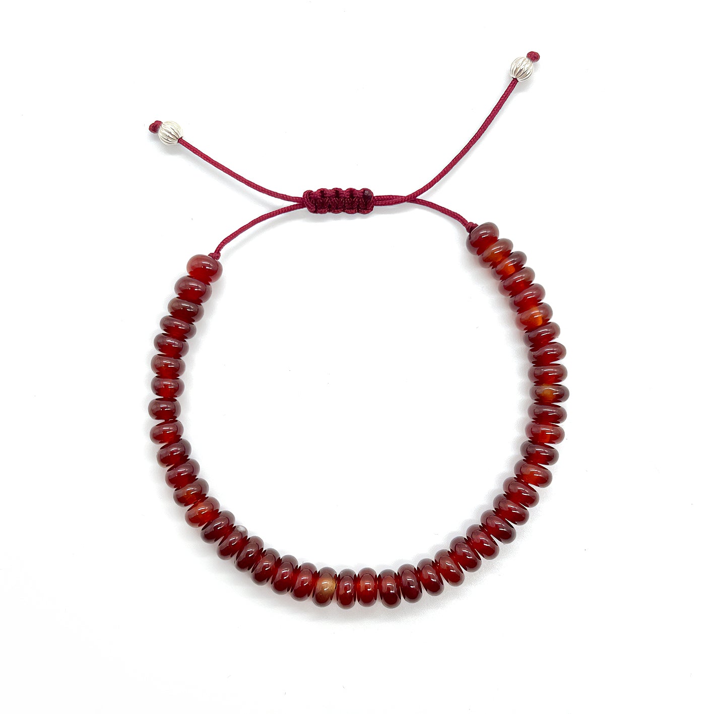 Pulsera de cuentas de cristal THE SHIELD (tonos cálidos)