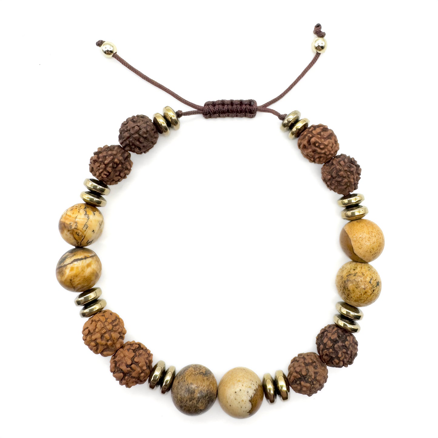THE KEEPER Sacred Wooden Bead Bracelet