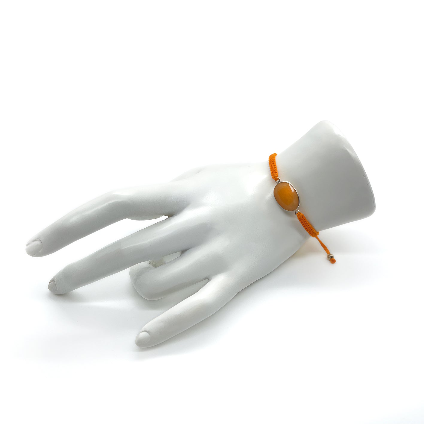 THE TALISMAN Cryﬆal Charm Bracelet (earth tones)