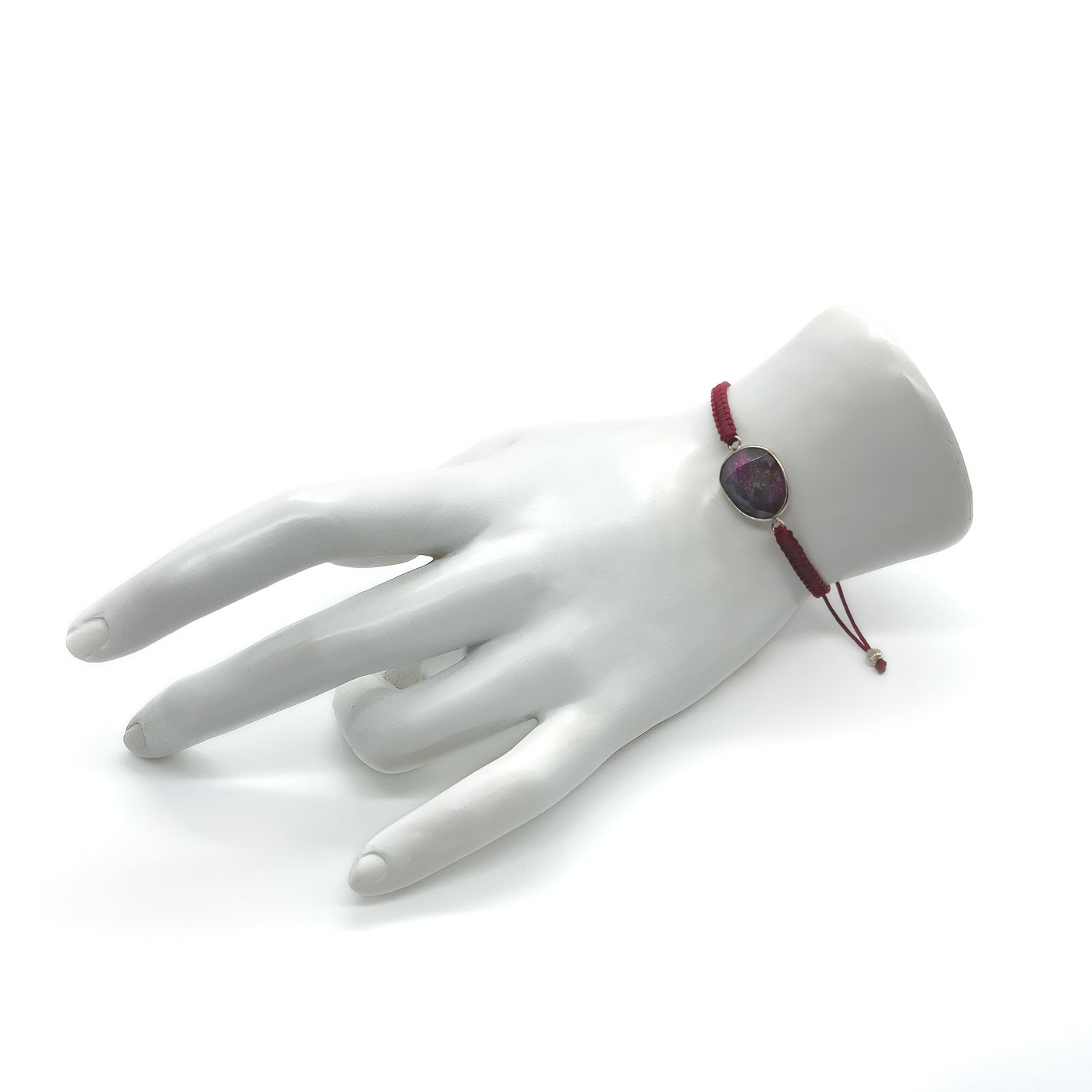 THE TALISMAN Cryﬆal Charm Bracelet (earth tones)