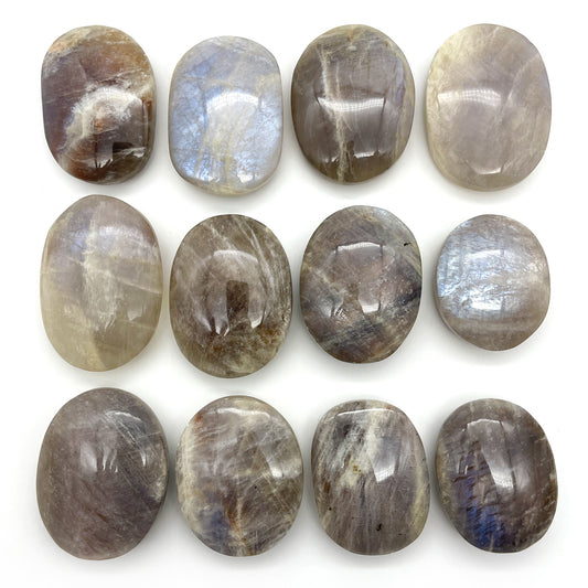 RAINBOW MOONSTONE Palm Stone